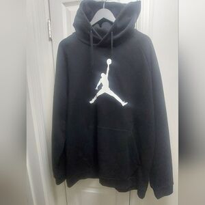 Jordan Black Sweatshirt Iconic Jumpman Pullover
